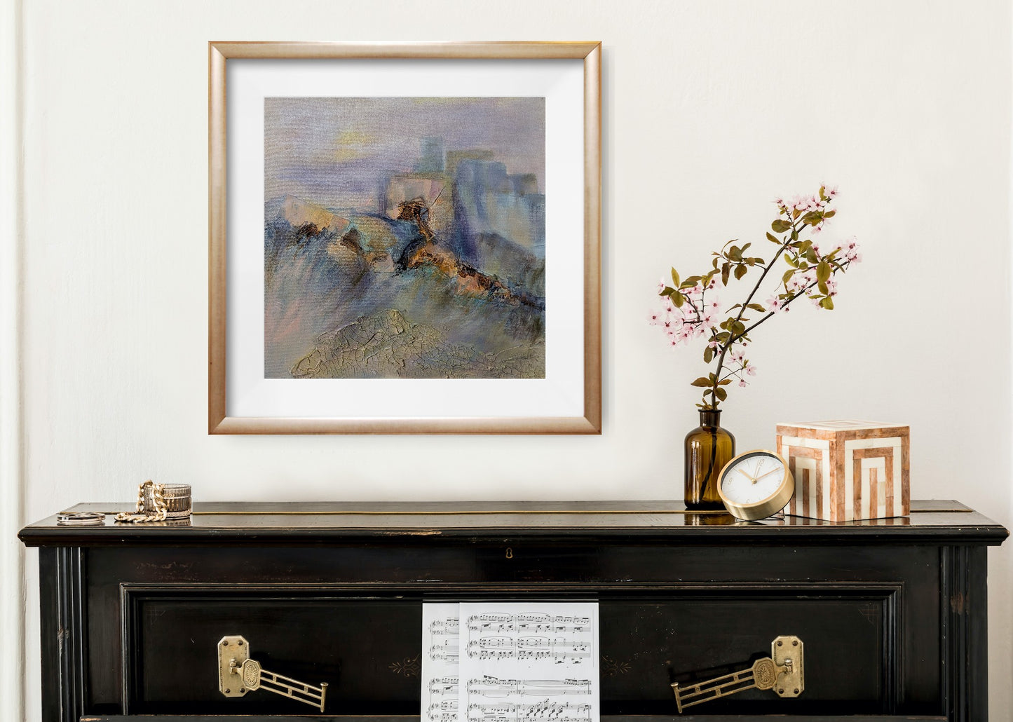 Morning fog on the citadel