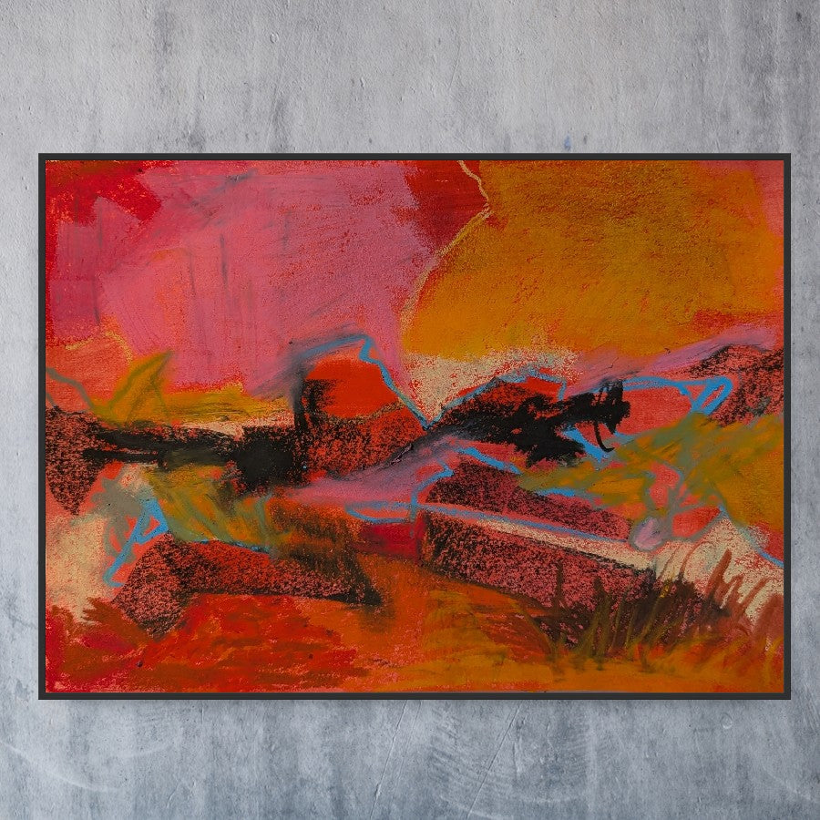 Landscape in red