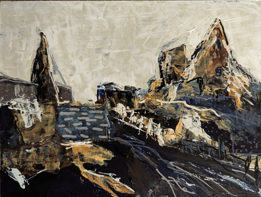 Through the village
