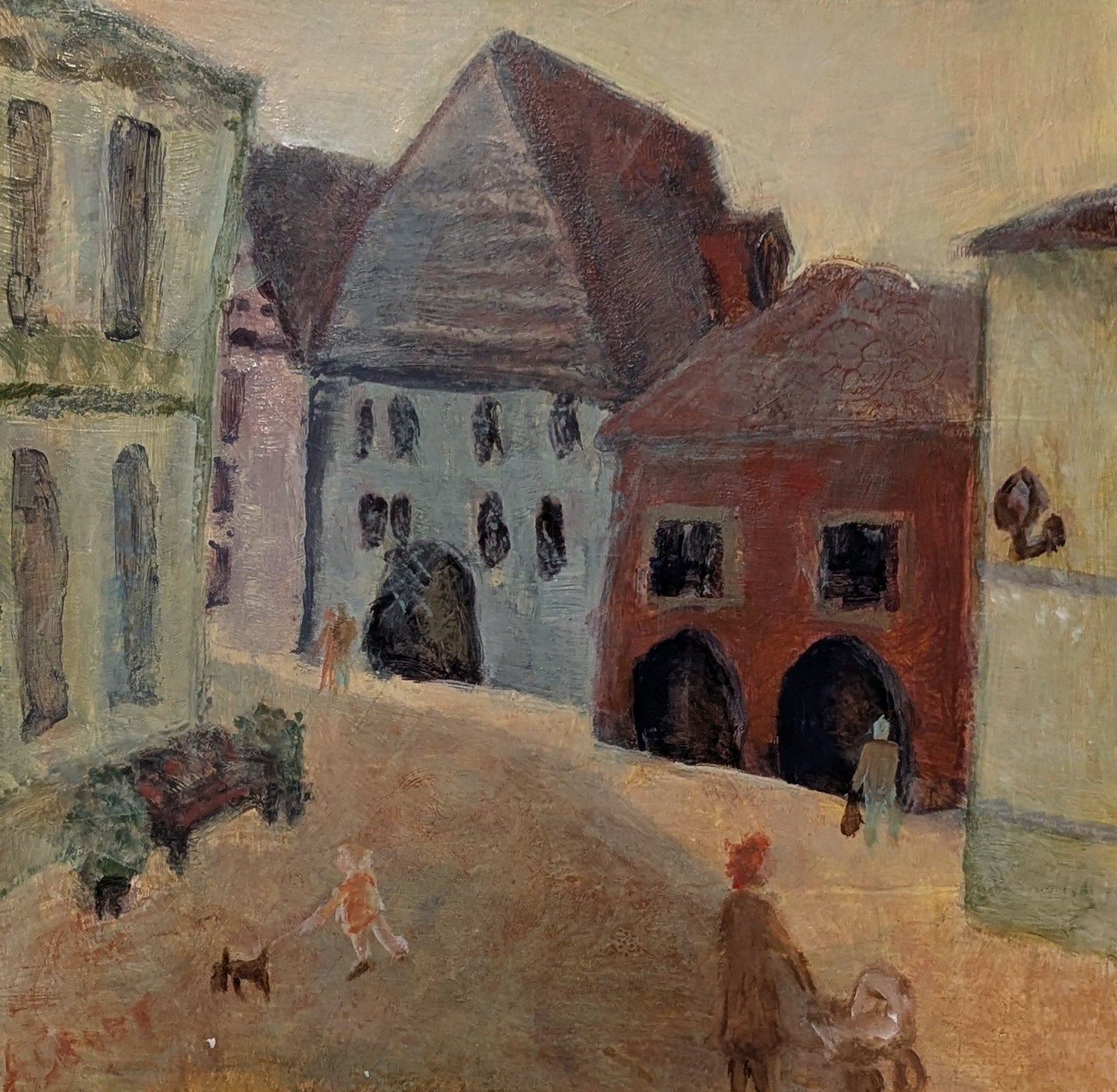 Old town at noon - Sopron