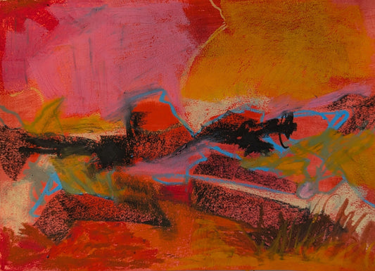 Landscape in red