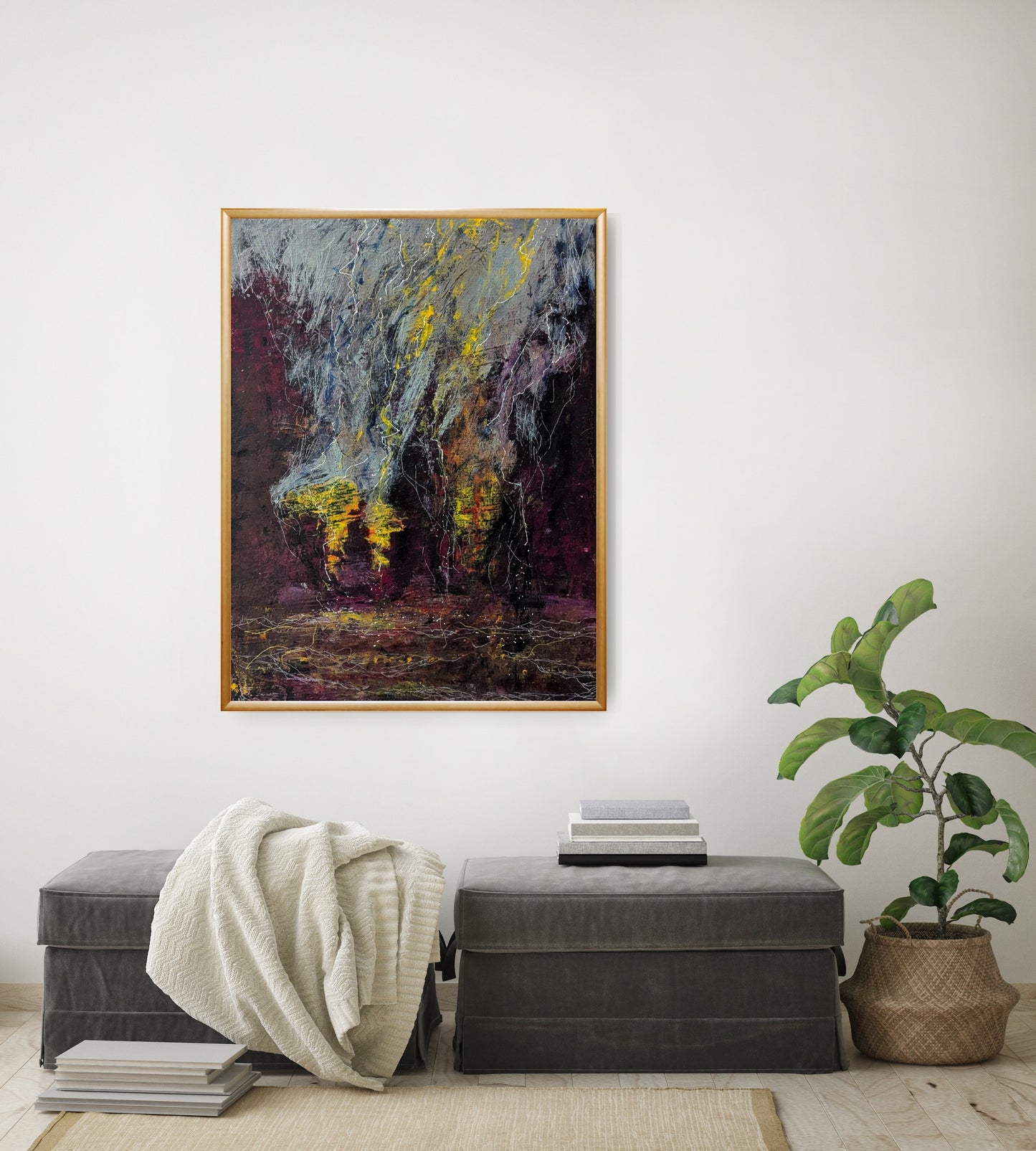 Lightning, then the thunder